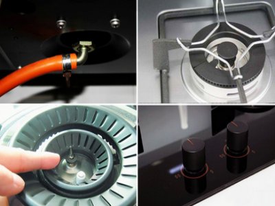 美的燃氣灶怎么拆卸